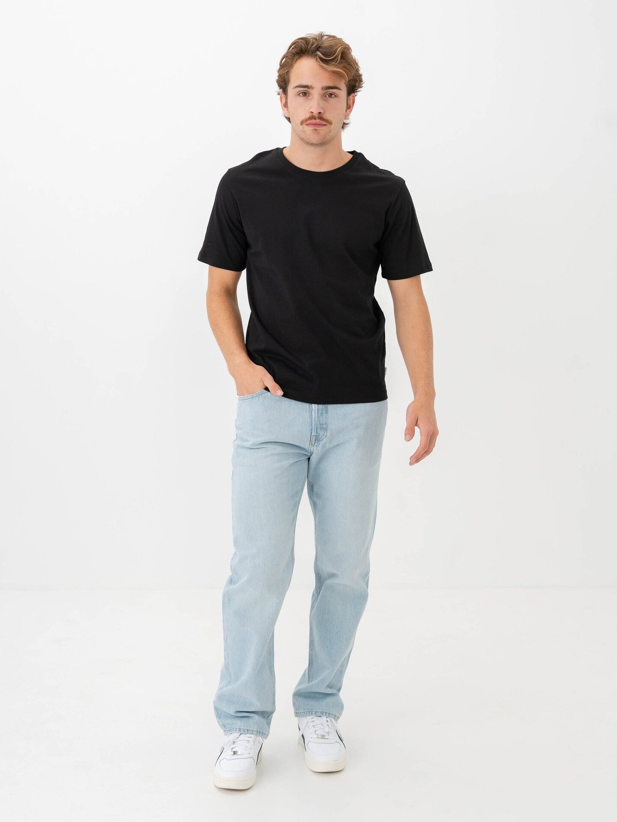Jack and Jones Organic Basic Tee Short Sleeve O-Neck Black