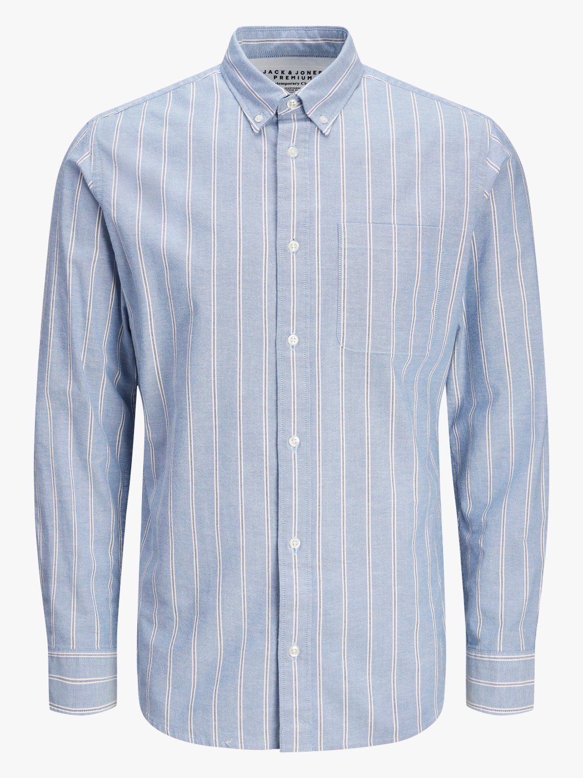 Jack and Jones Brook Oxford Shirt Long Sleeve Cashmere Blue