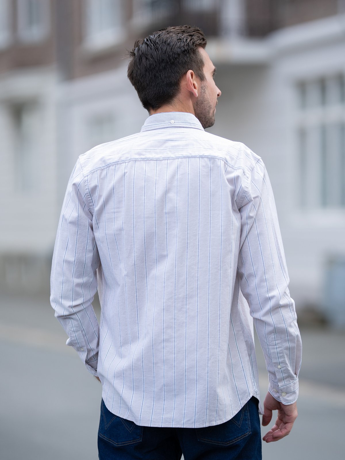 Jack and Jones Brook Oxford Shirt Long Sleeve Pure Cashmere