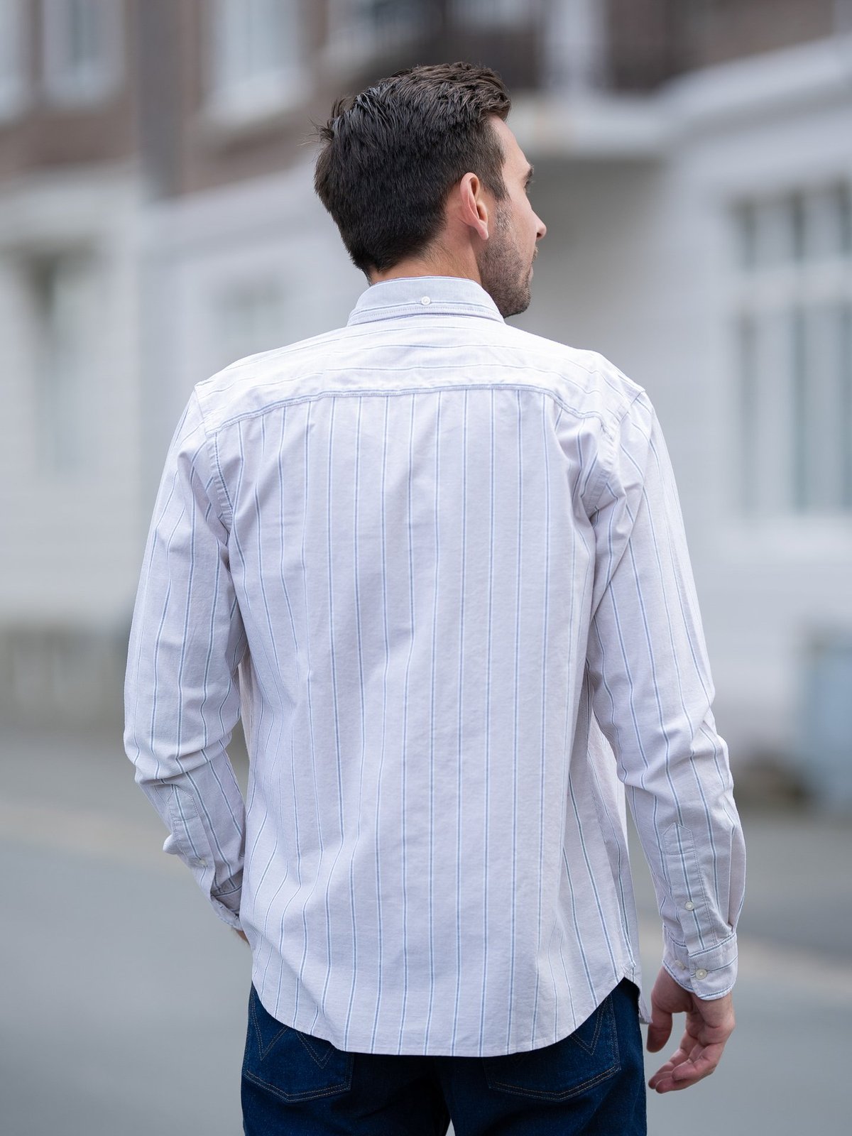 Jack and Jones Brook Oxford Shirt Long Sleeve Pure Cashmere