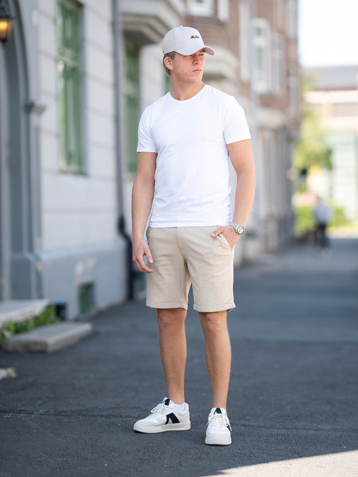 Jack and Jones Fury Shorts Mid Dune