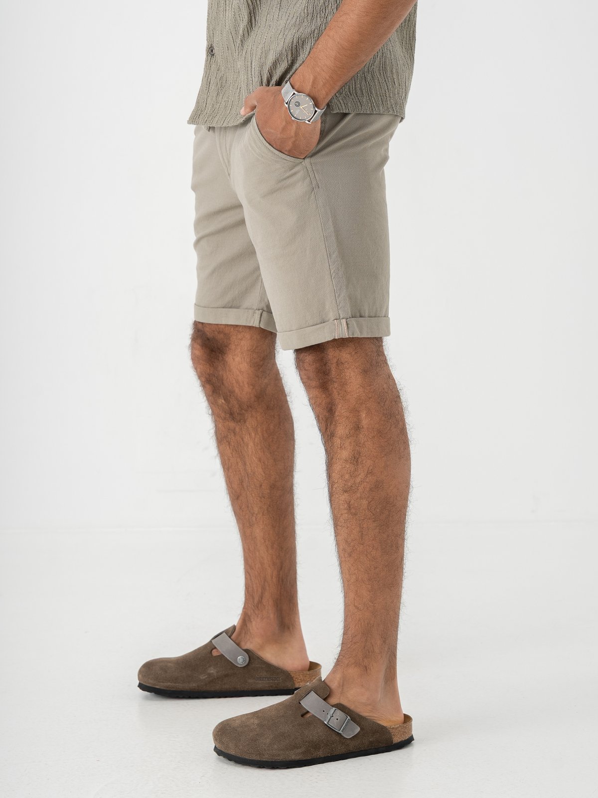 Jack and Jones Fury Shorts Mid Vetiver