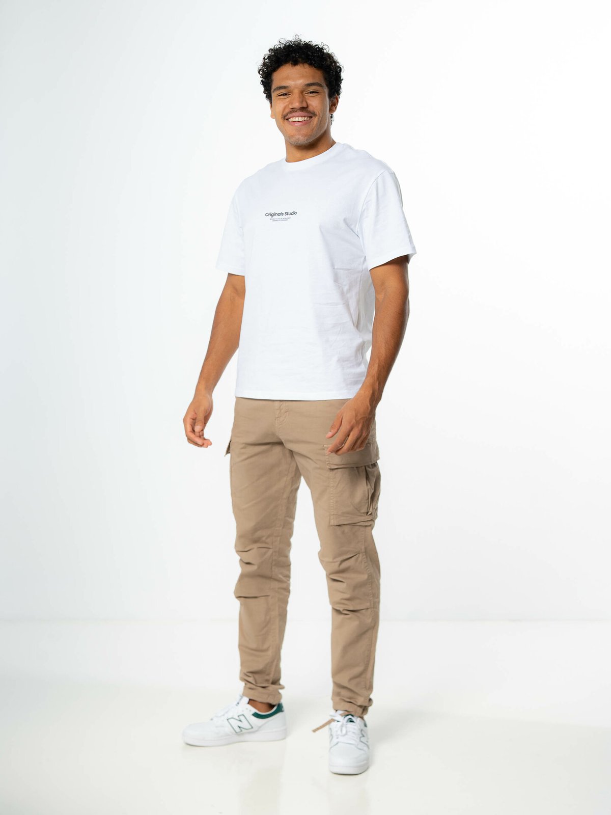 Jack and Jones Ace Tucker Cargo Dune