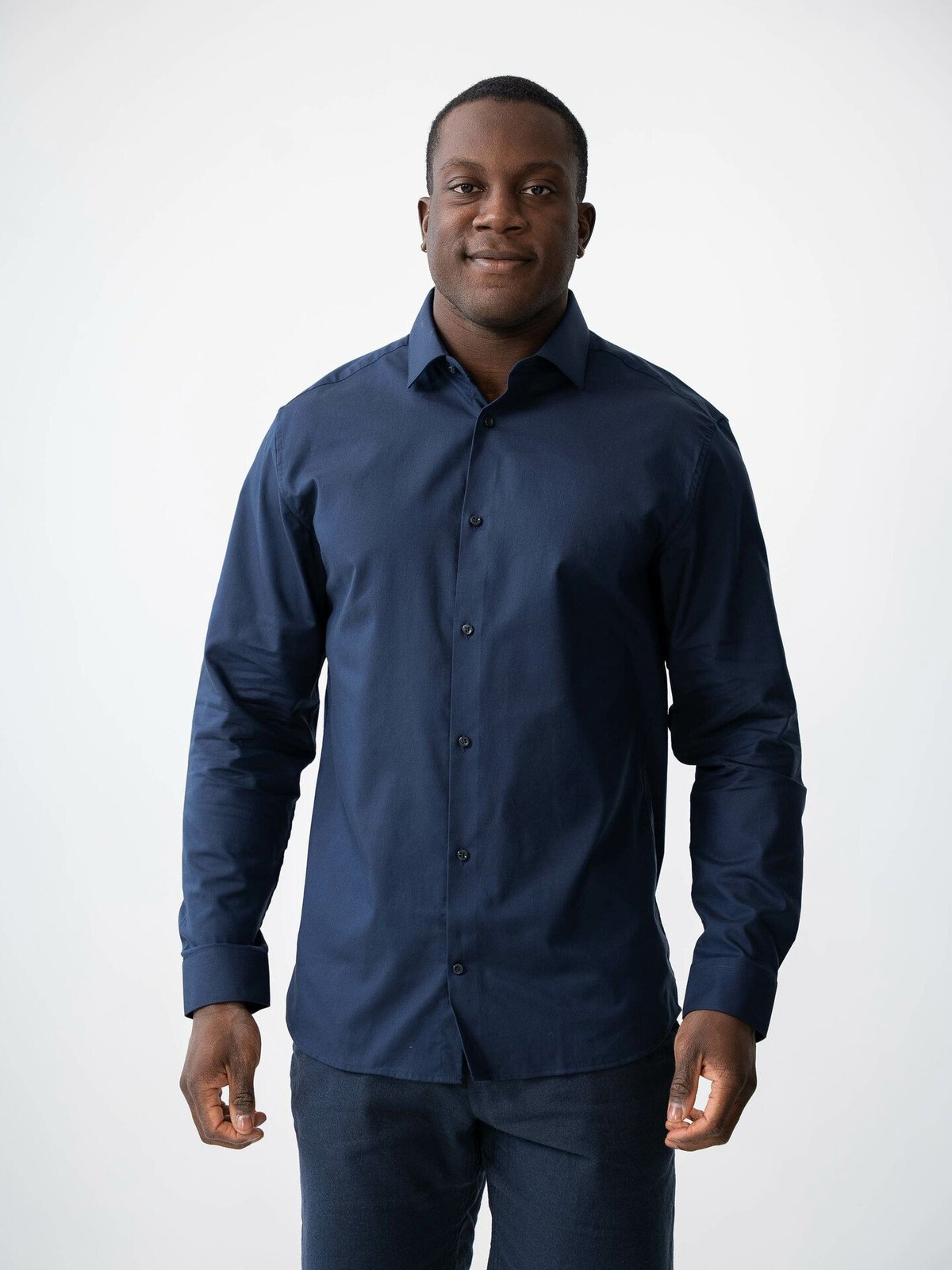 Jack and Jones Parker Shirt Long Sleeve Perfect Navy