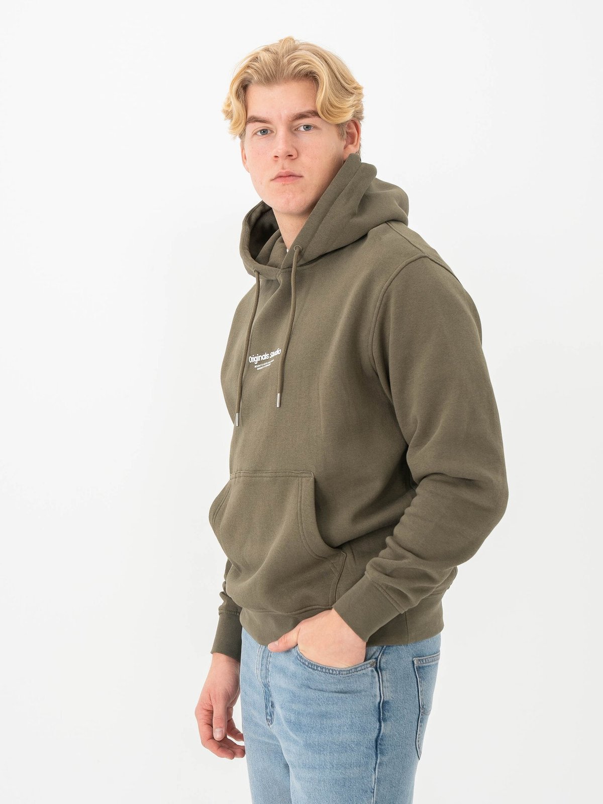 Jack and Jones Vesterbro Sweat Hood Kalamata