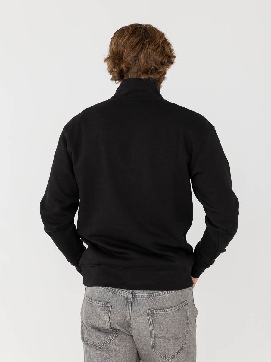 Jack and Jones Vesterbro Sweat Quarter Zip Black