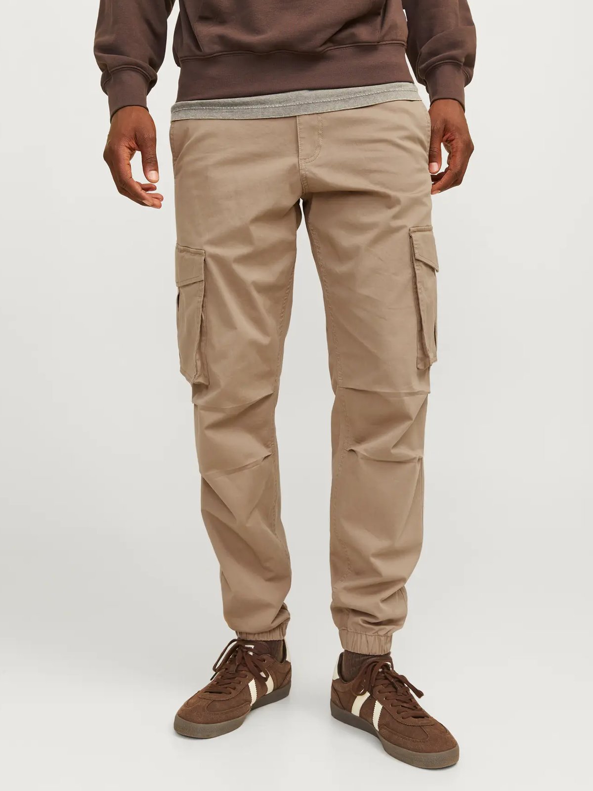 Jack and Jones Kane Noah Cuffed Cargo Elmwood