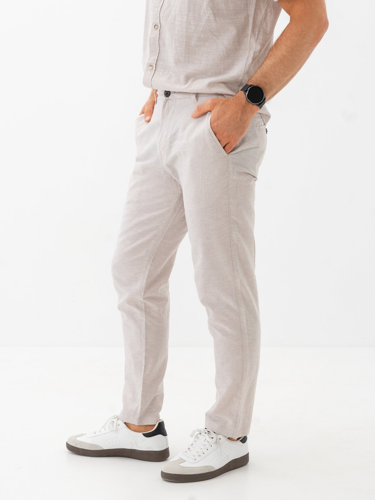 Jack and Jones Ace Summer Chino Pant Crockery Melange