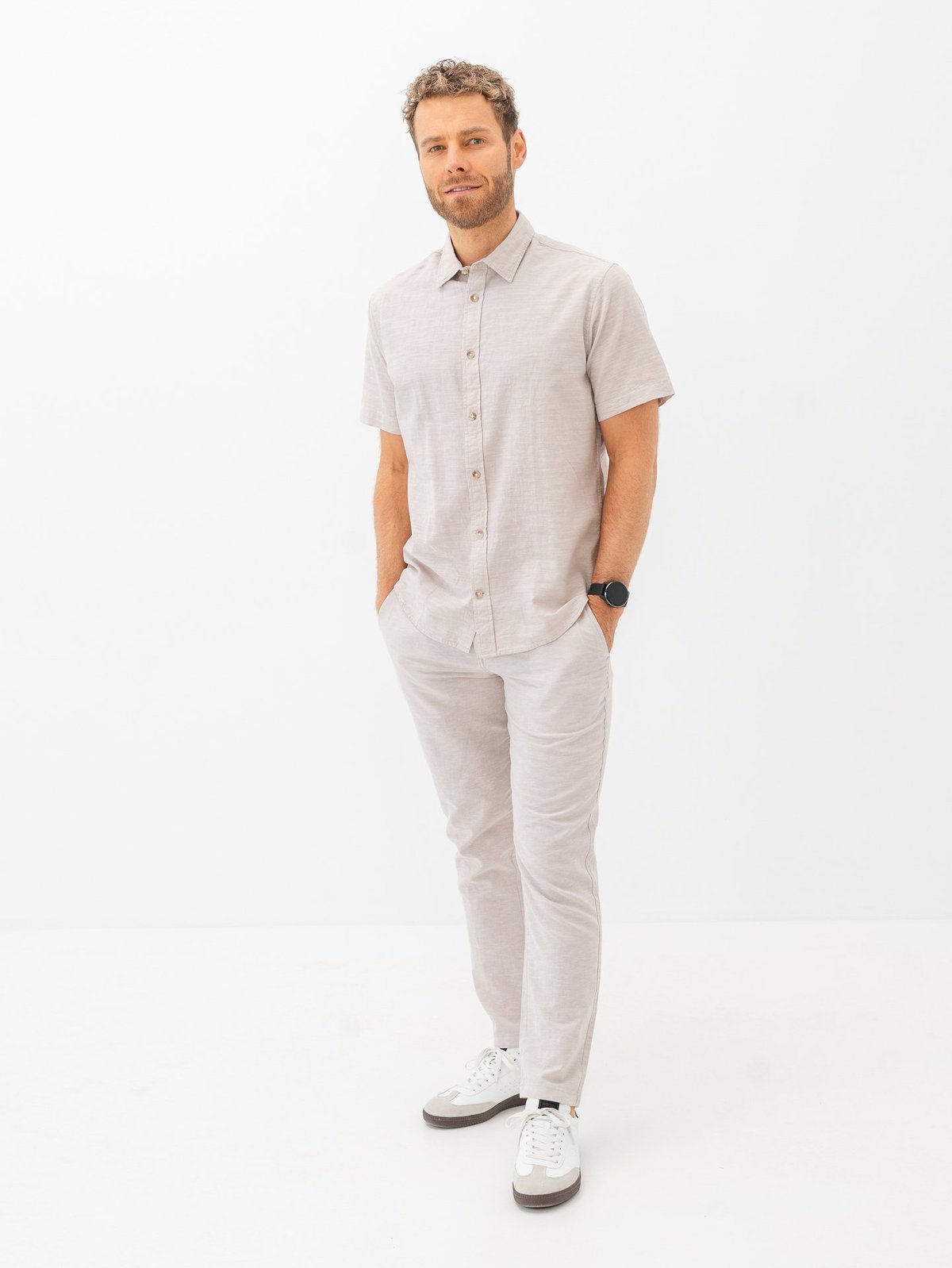 Jack and Jones Ace Summer Chino Pant Crockery Melange