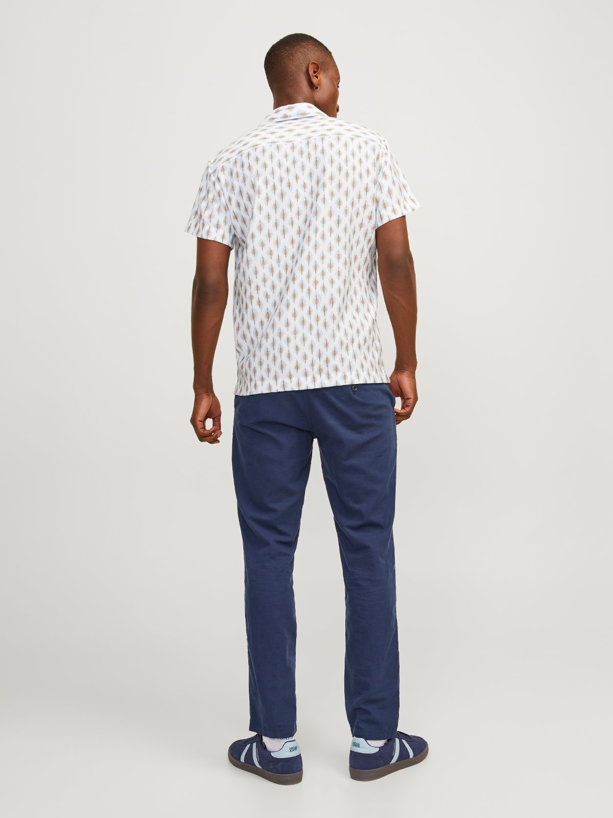 Jack and Jones Ace Summer Chino Pant Navy Blazer