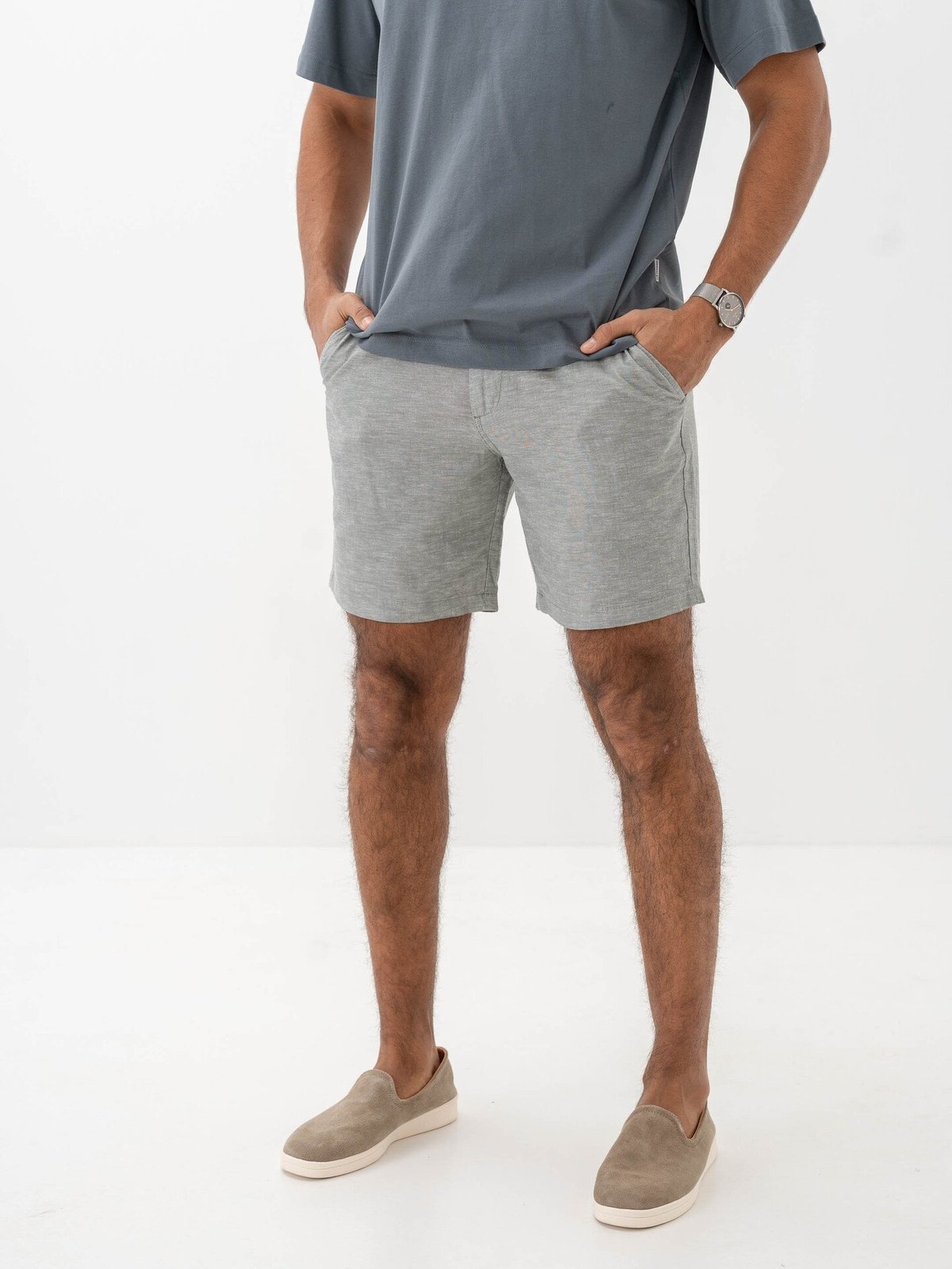 Jack and Jones Ace Summer Short Mid Agave Green Melange