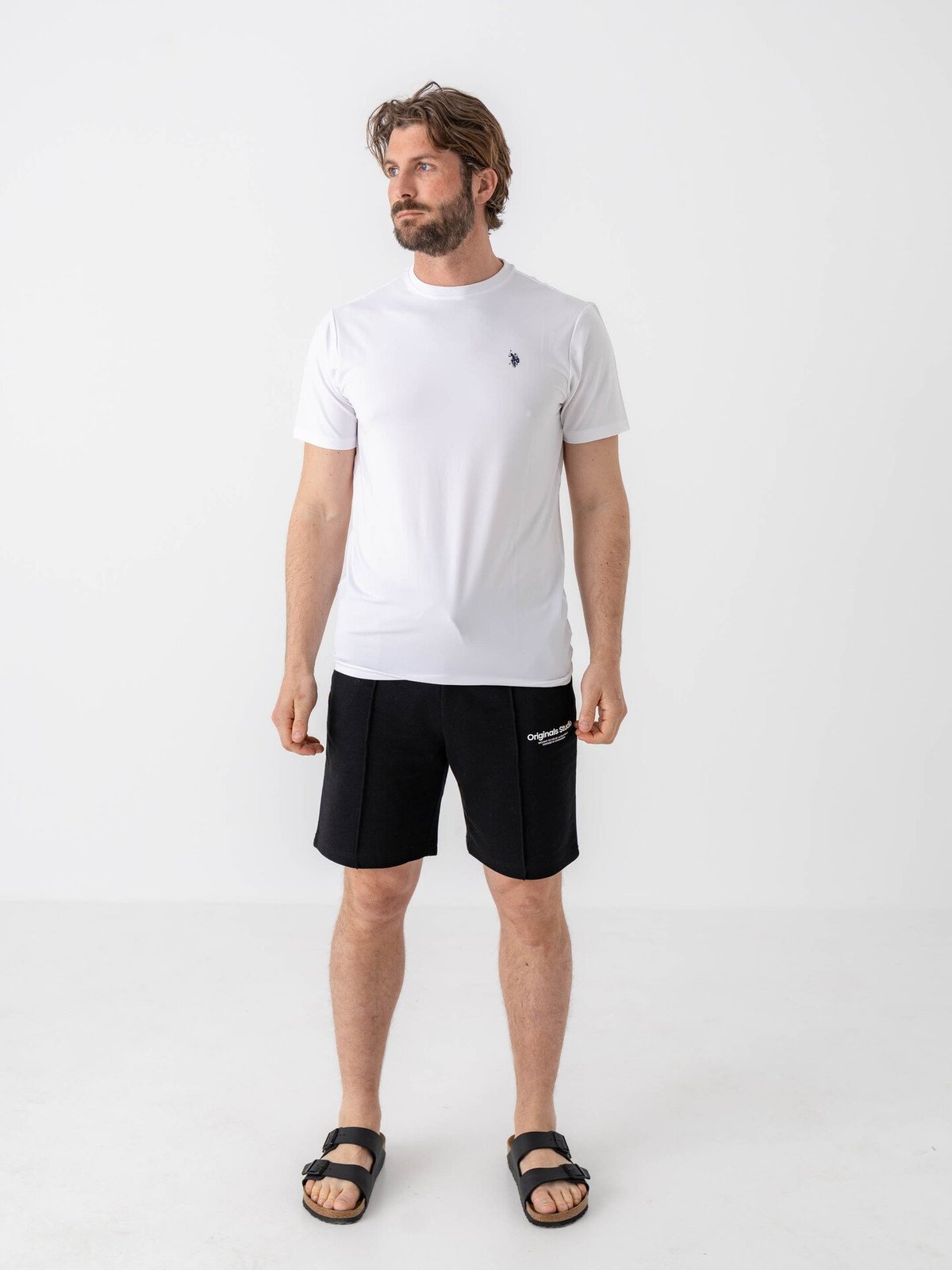 Jack and Jones Kane Vesterbro Sweat Shorts Mid Black