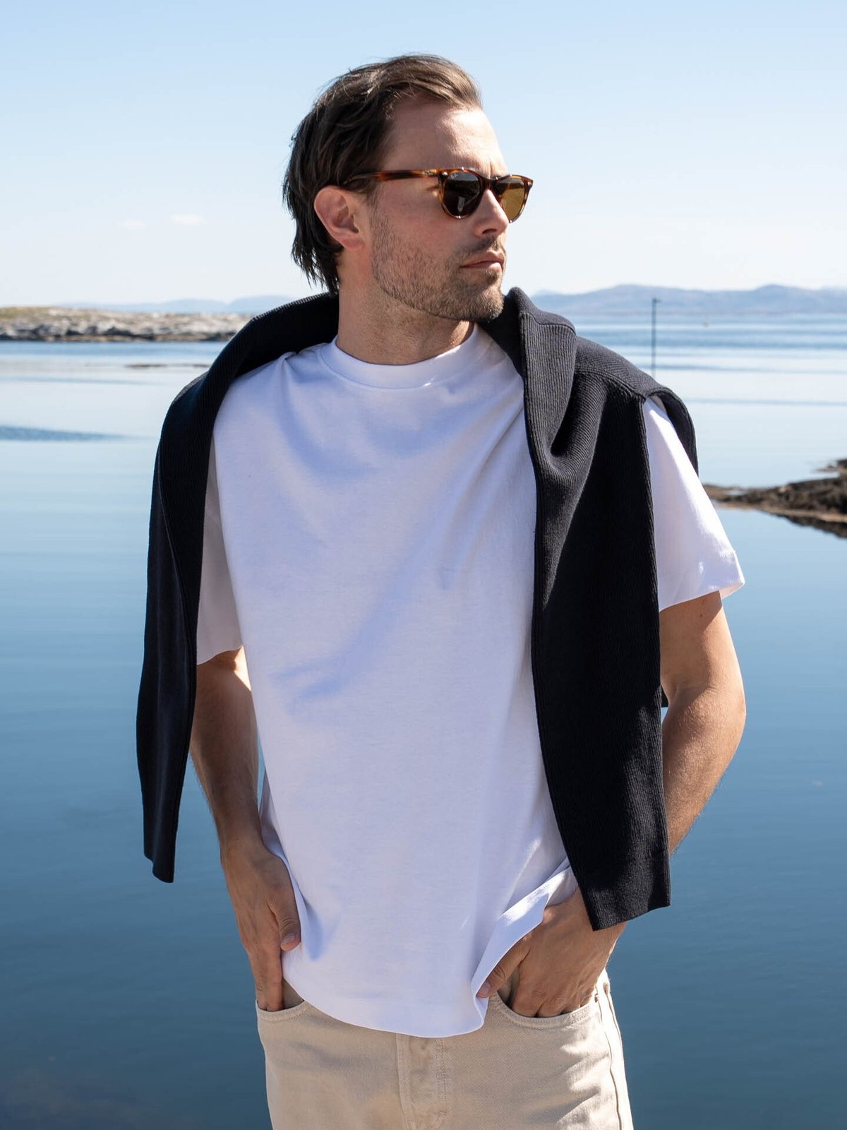 Jack and Jones Urban Edge Tee Short Sleeve O-Neck White