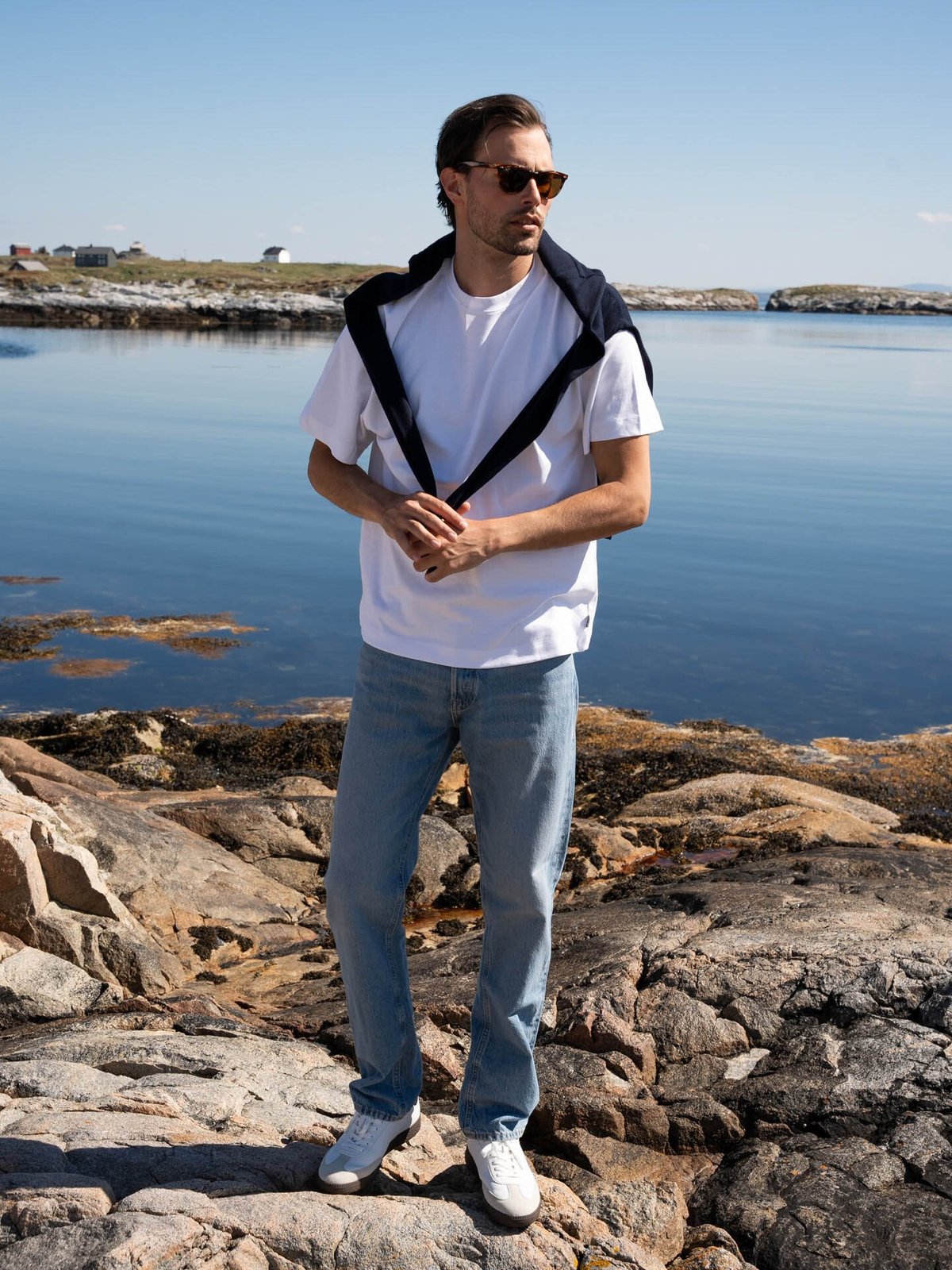 Jack and Jones Urban Edge Tee Short Sleeve O-Neck White