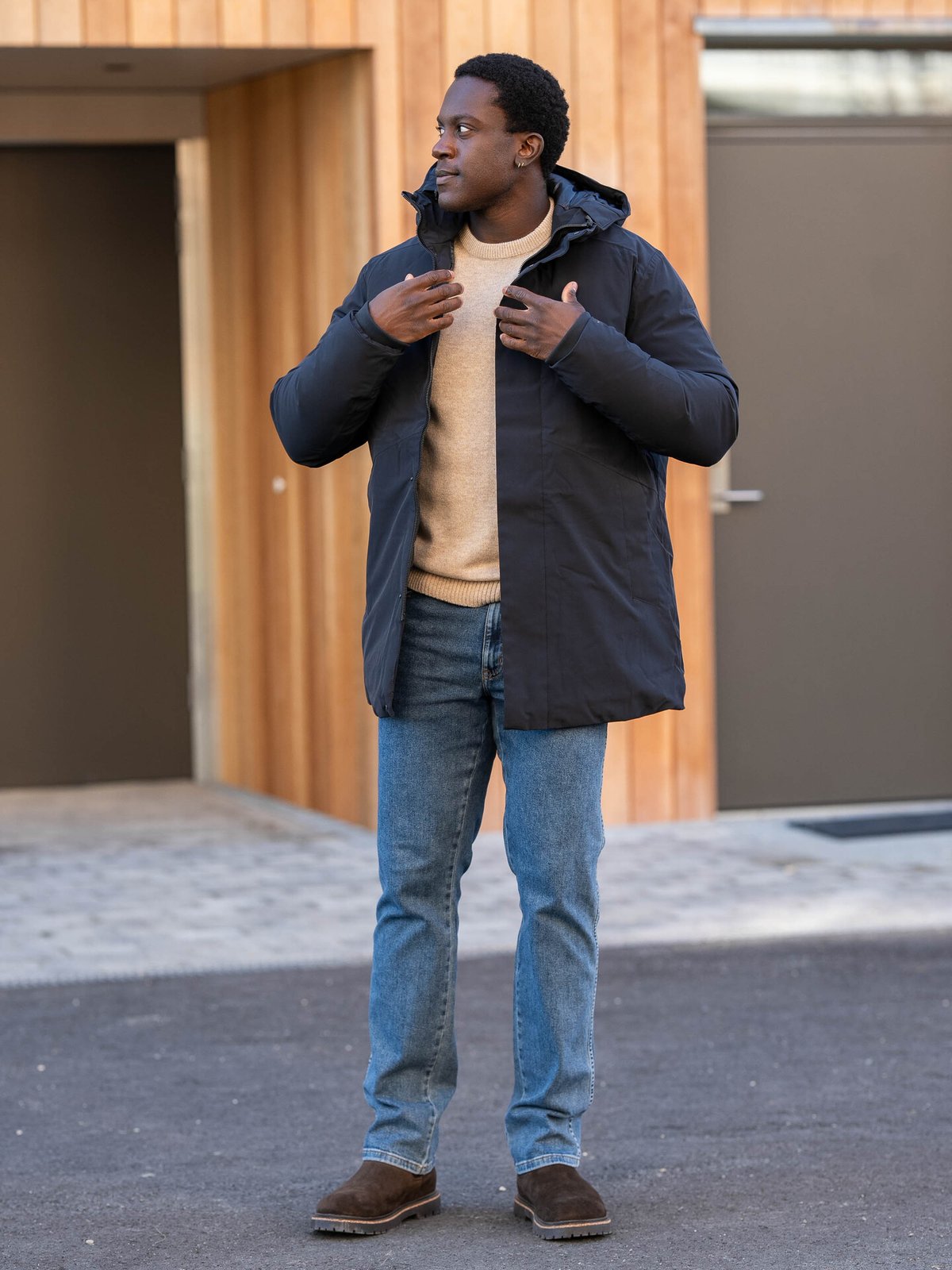 Jack and Jones Keen Parka Dark Navy