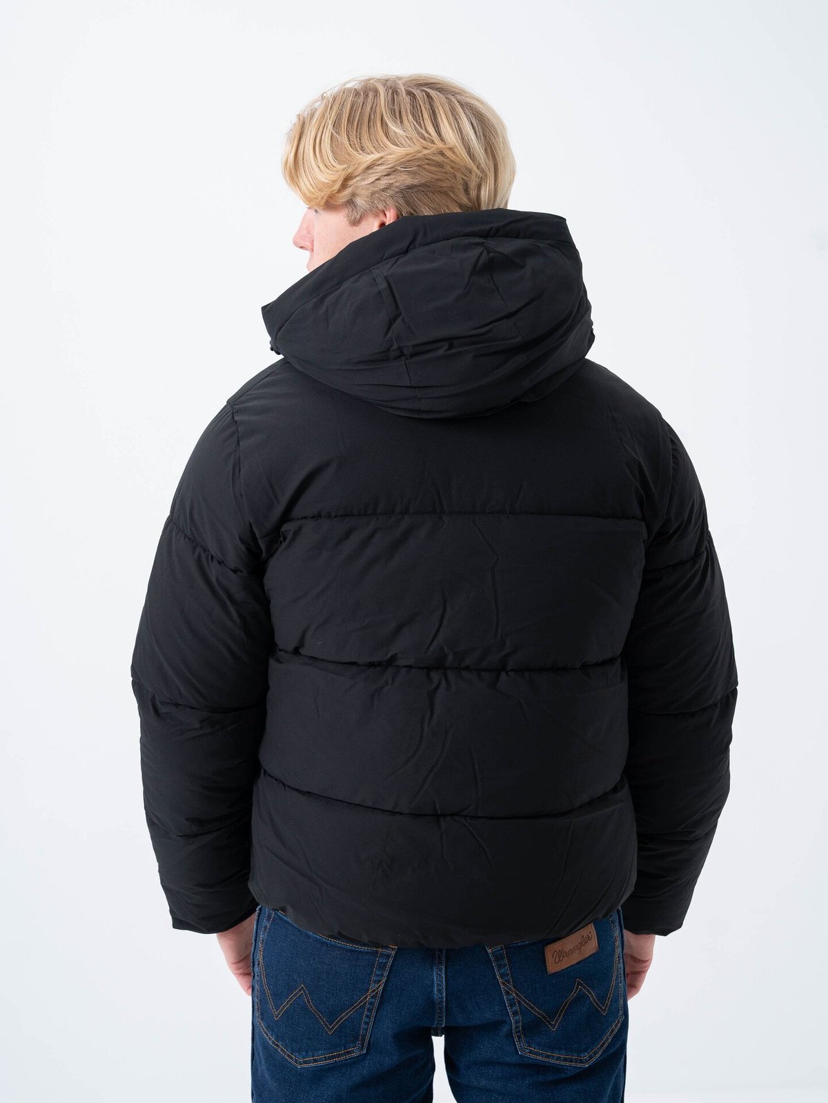 Jack and Jones Vesterbro Puffer Jacket Black
