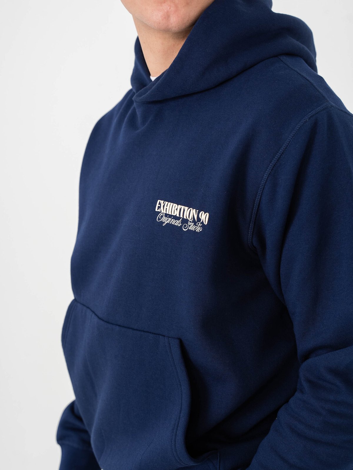 Jack and Jones Roxbury Back Sweat Hood Ocean Cavern
