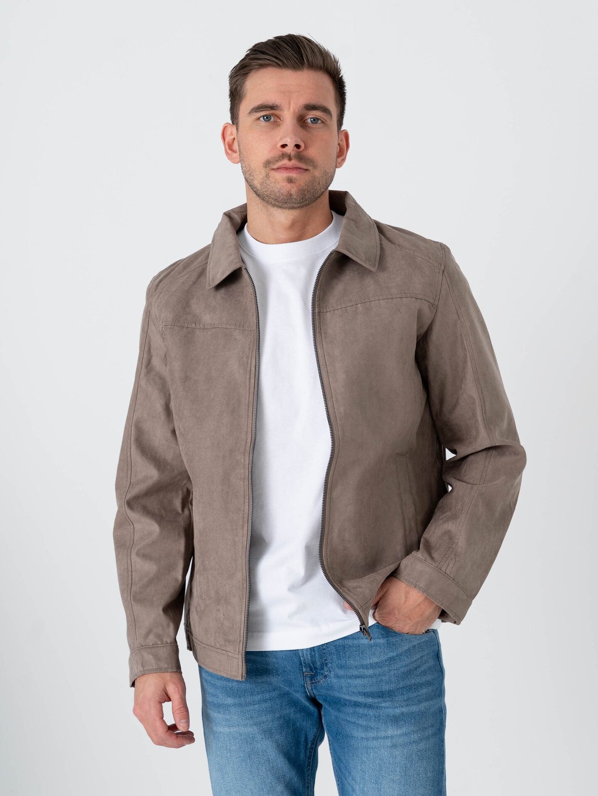 Jack and Jones Dylan Shacket Falcon