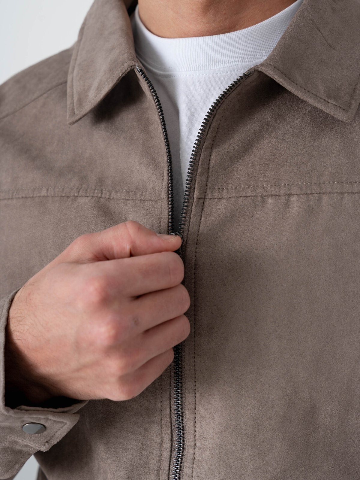 Jack and Jones Dylan Shacket Falcon