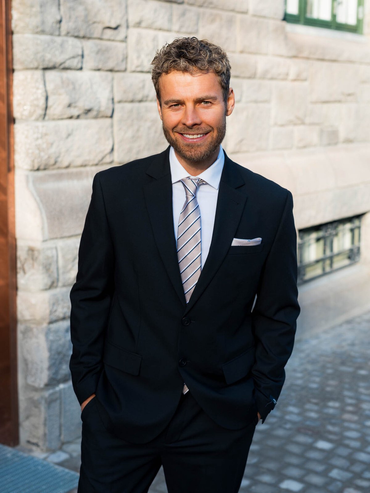 Jack and Jones Theo Blazer Dark Navy