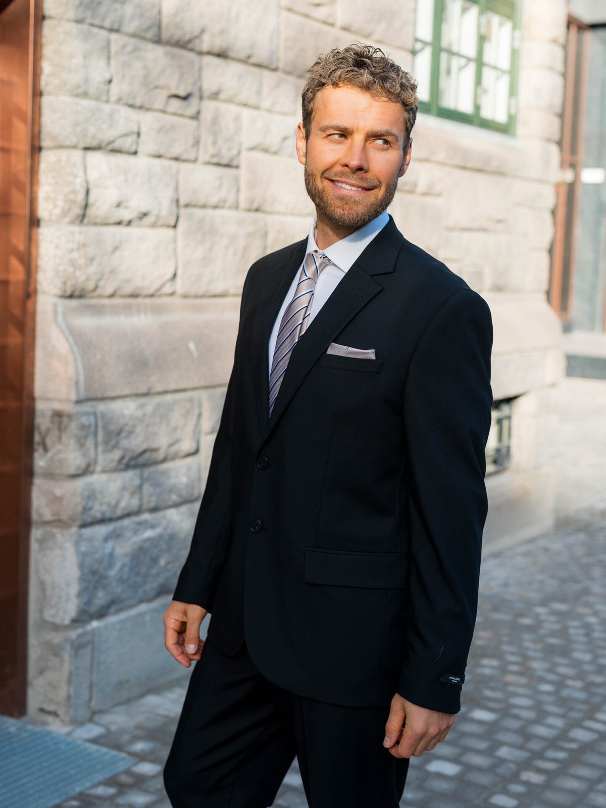 Jack and Jones Theo Blazer Dark Navy