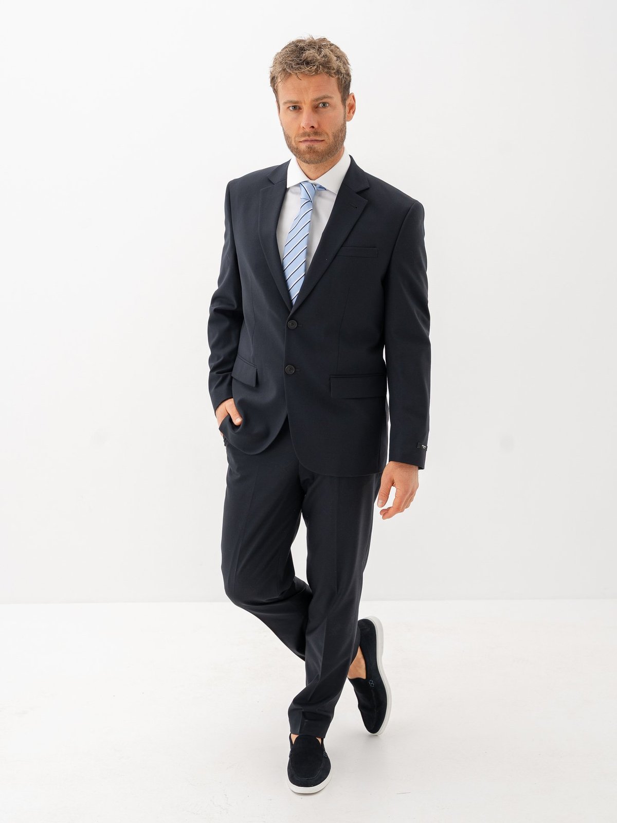 Jack and Jones Theo Blazer Dark Navy