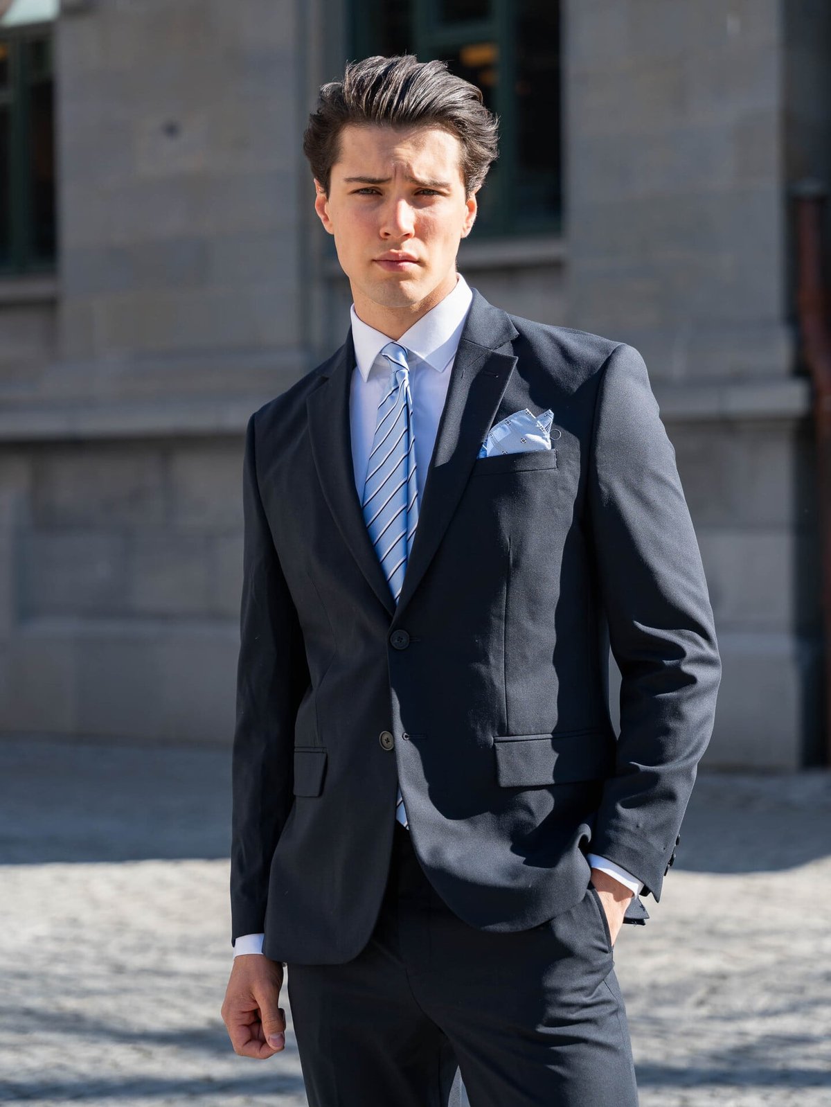 Jack and Jones Theo Blazer Dark Navy