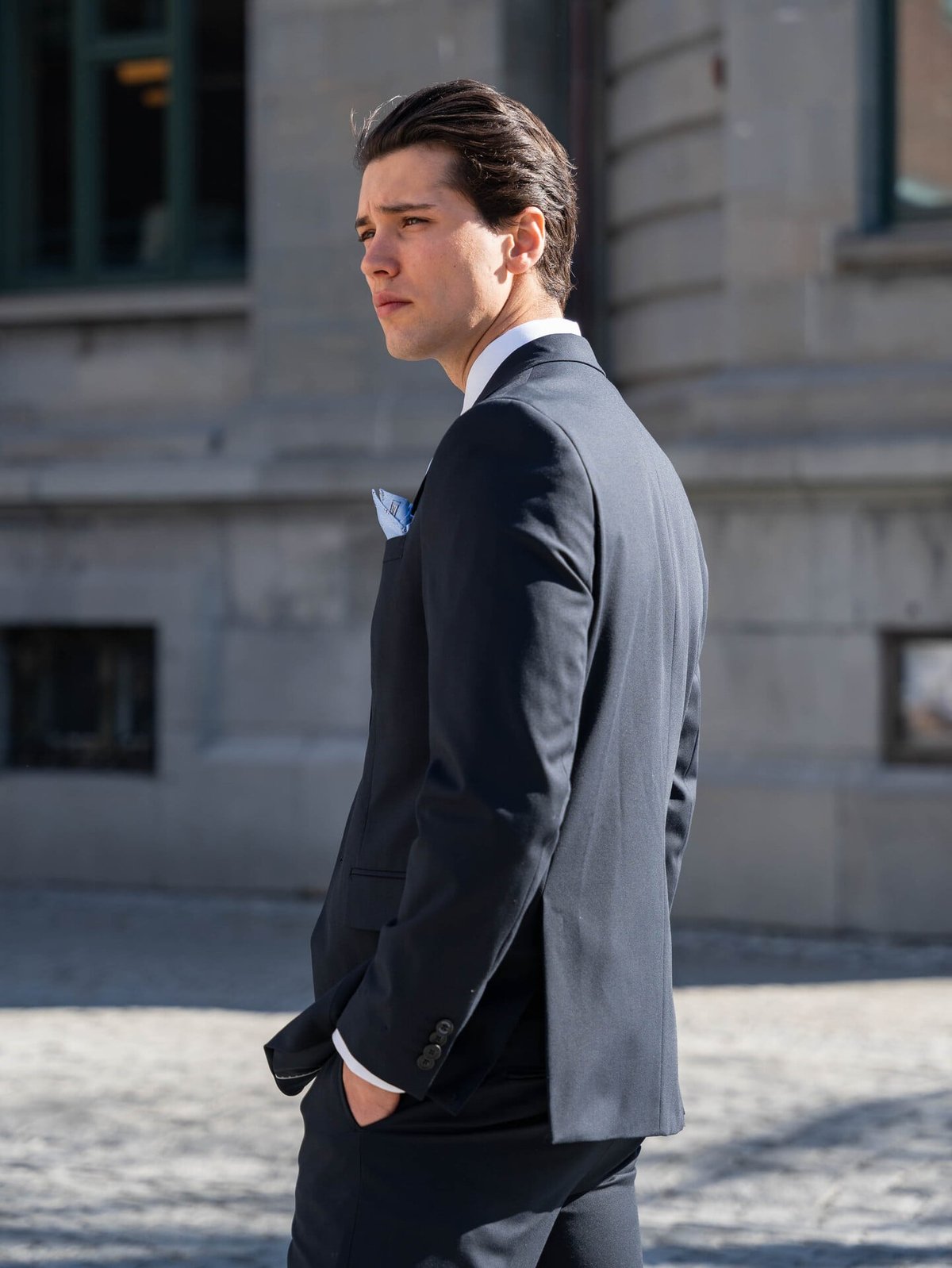 Jack and Jones Theo Blazer Dark Navy