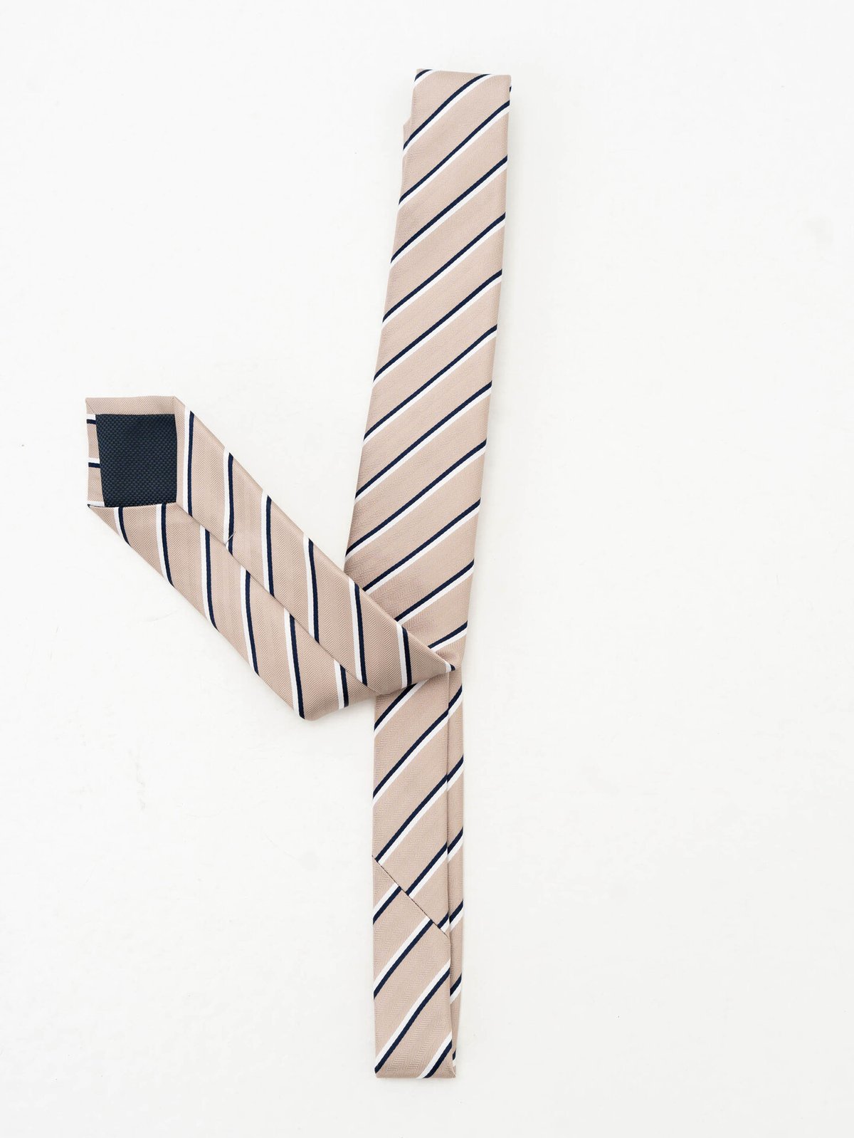 Jack and Jones Solidary Printed Tie Silver Lining