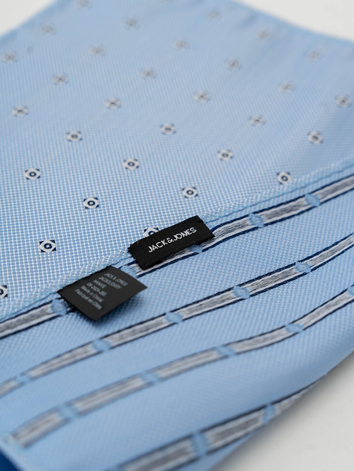 Jack and Jones Solidary Hankie Blue Chambray