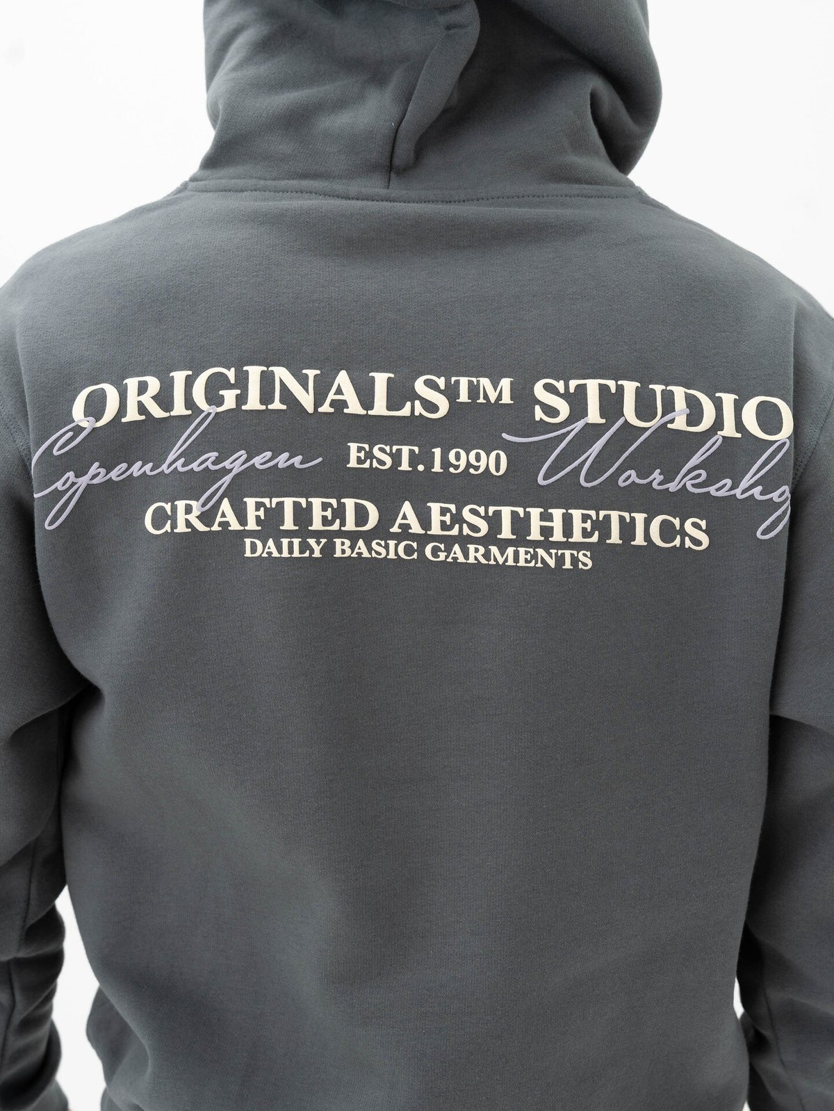 Jack and Jones Islington Back Sweat Hood Stormy Weather