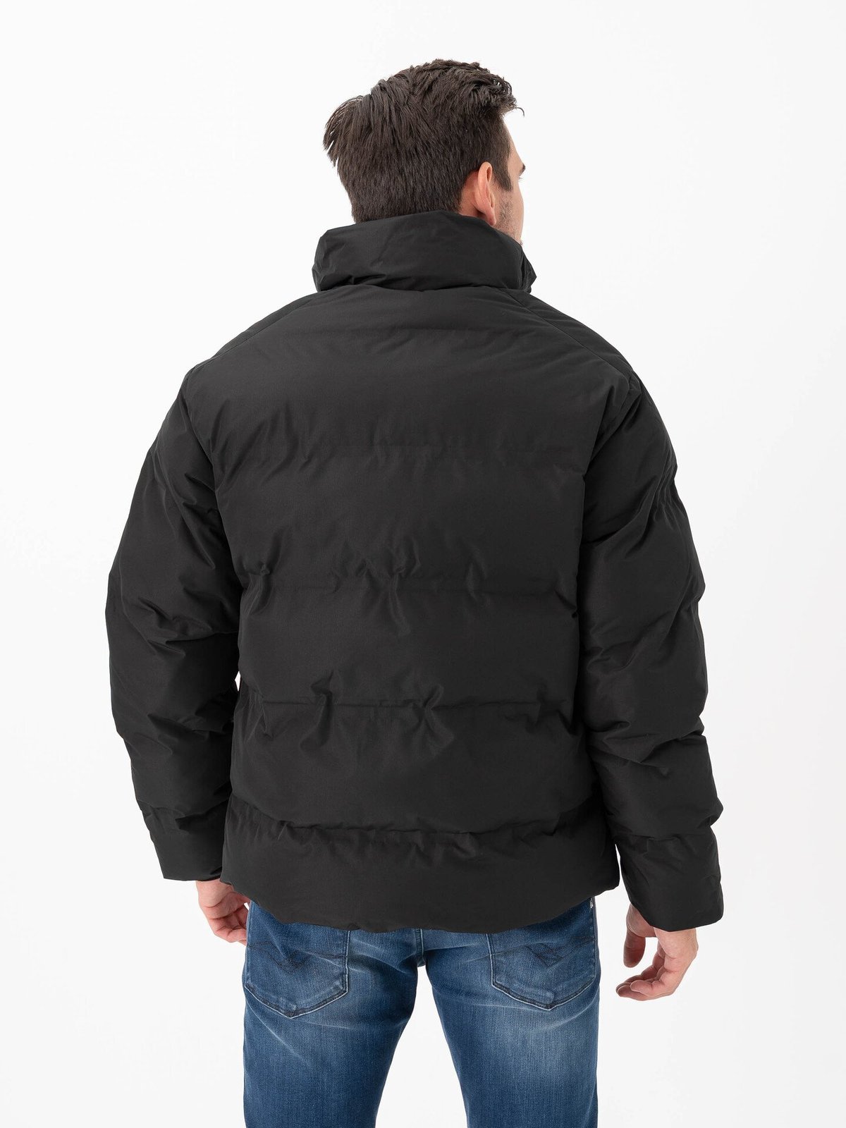 Jack and Jones Soho Puffer Collar Black