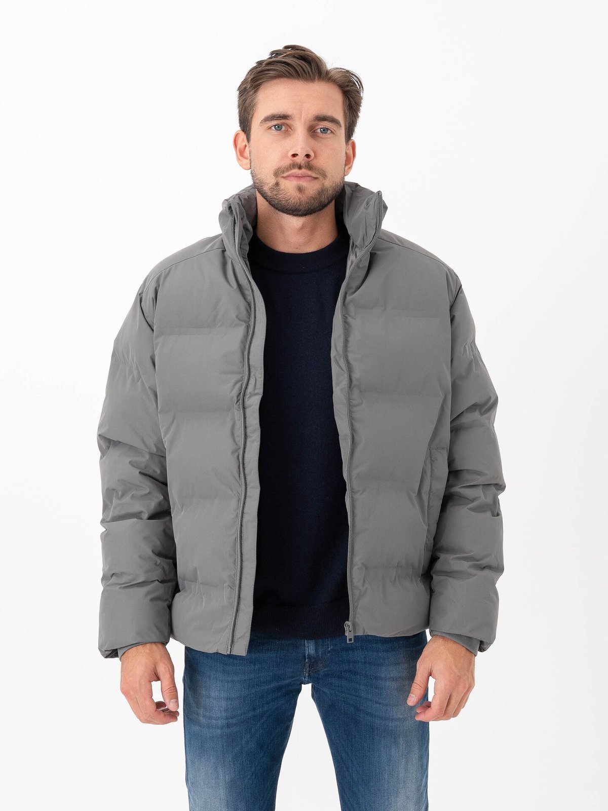 Jack and Jones Soho Puffer Collar Castlerock