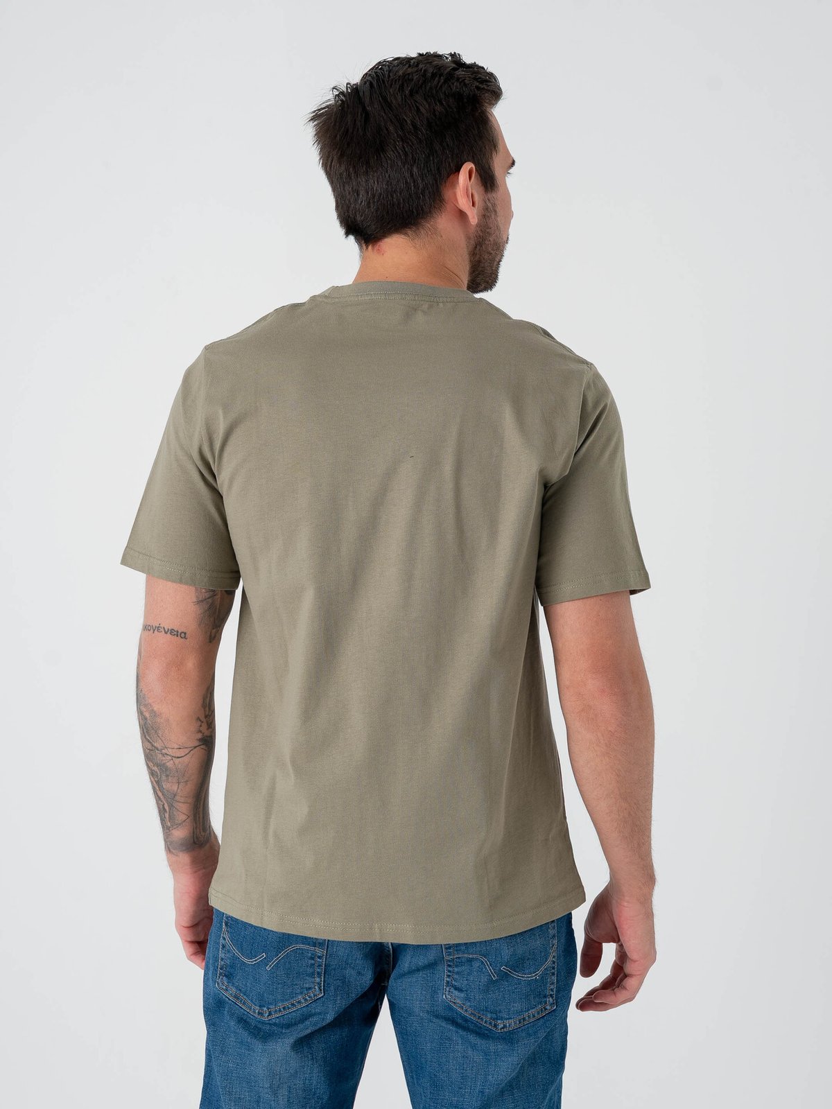 Jack and Jones Soho Tee Short Sleeve Crew Neck Vetiver