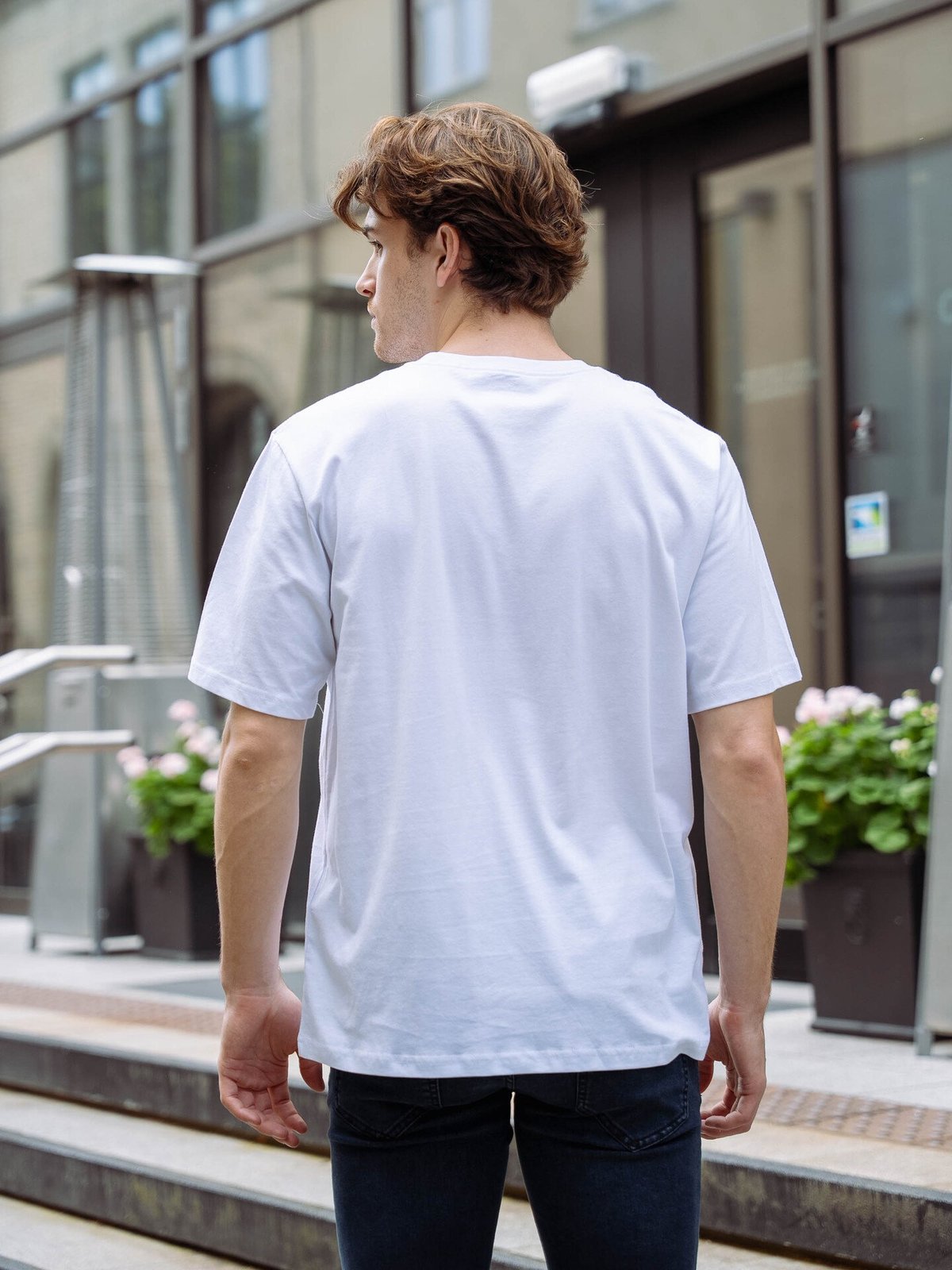 Jack and Jones Soho Tee Short Sleeve Crew Neck White