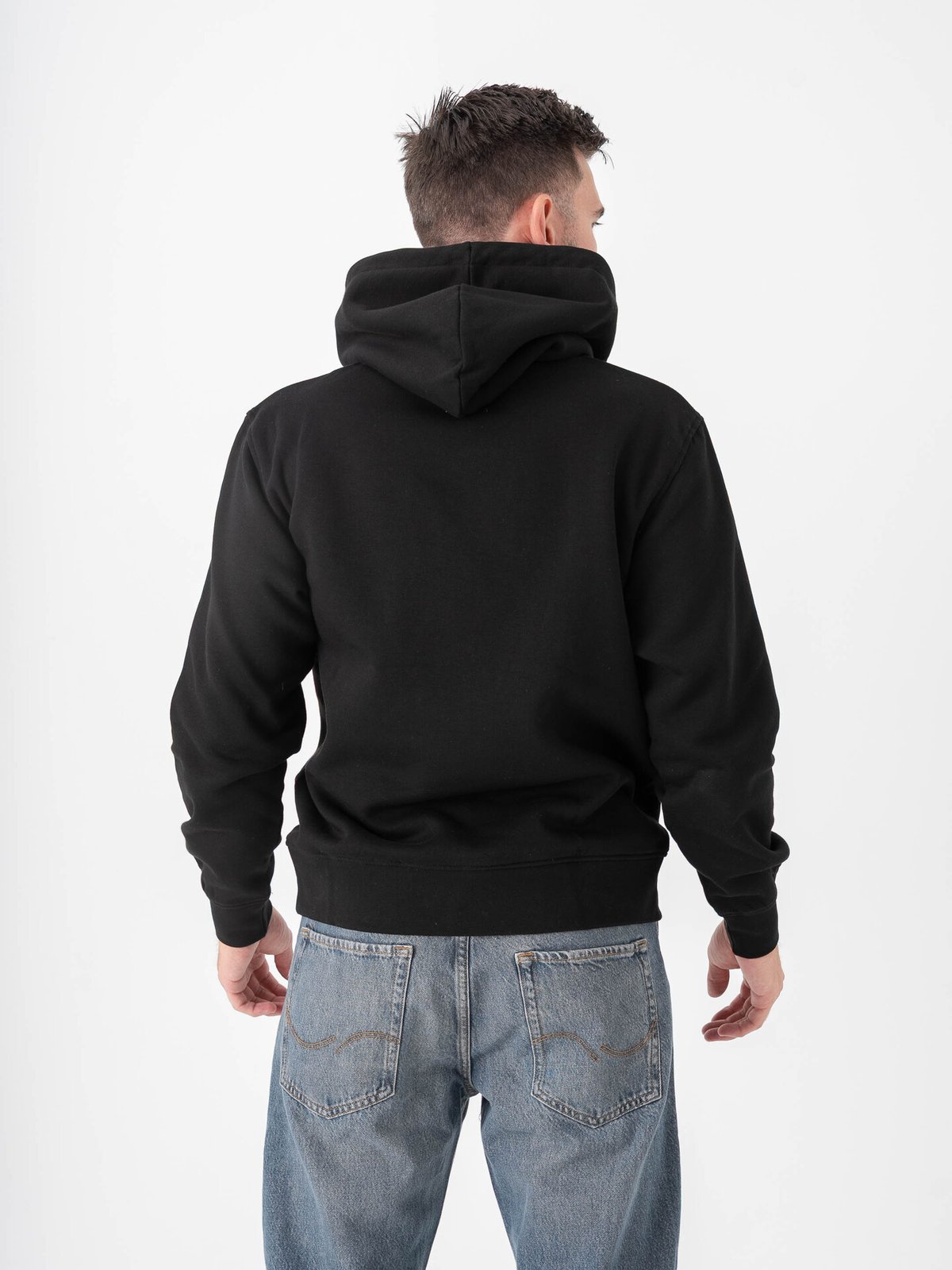 Jack and Jones Soho Sweat Hood Black