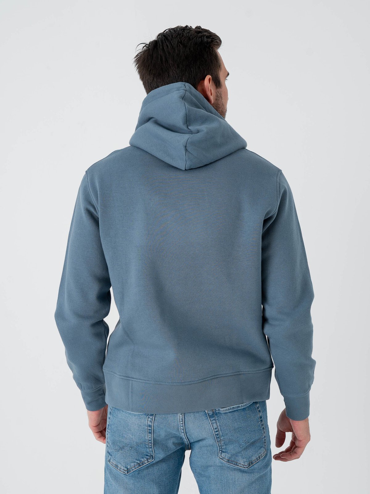 Jack and Jones Soho Sweat Hood Blue Mirage