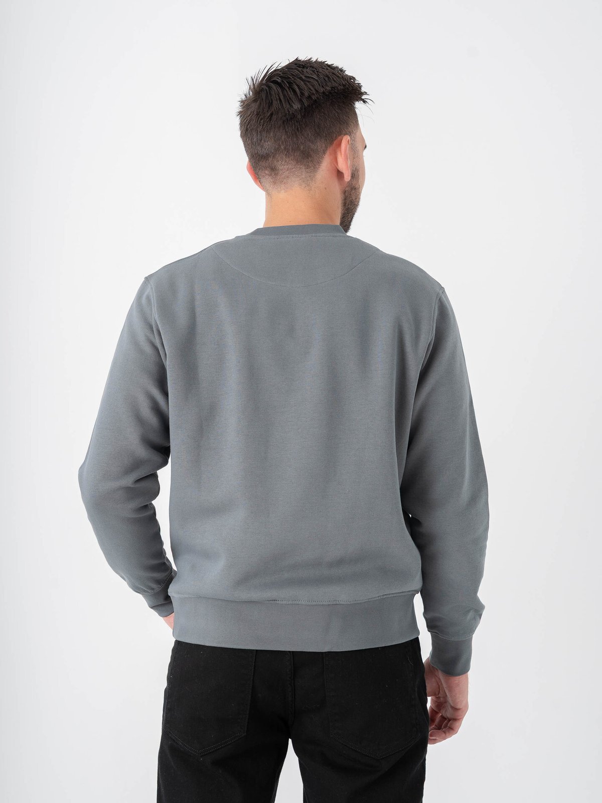 Jack and Jones Soho Sweat Crew Neck Stormy Weather