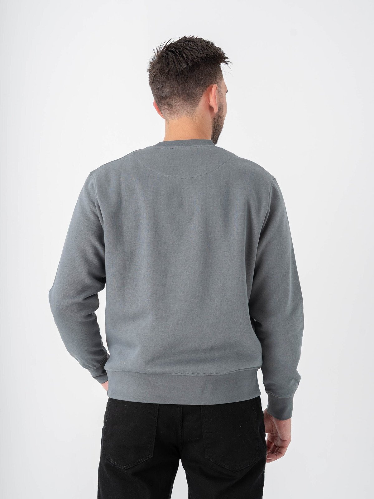 Jack and Jones Soho Sweat Crew Neck Stormy Weather