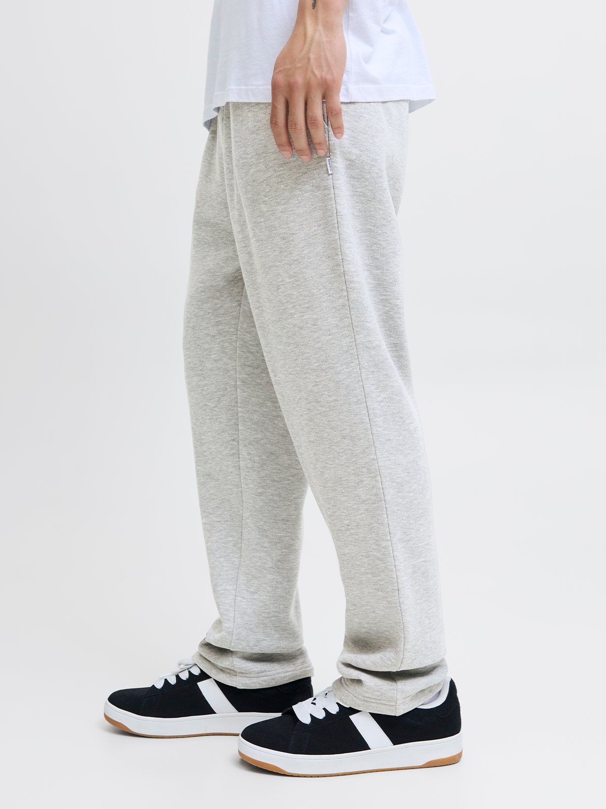 Jack & Jones Kane Bradley Uncuffed Sweat Pants Grå
