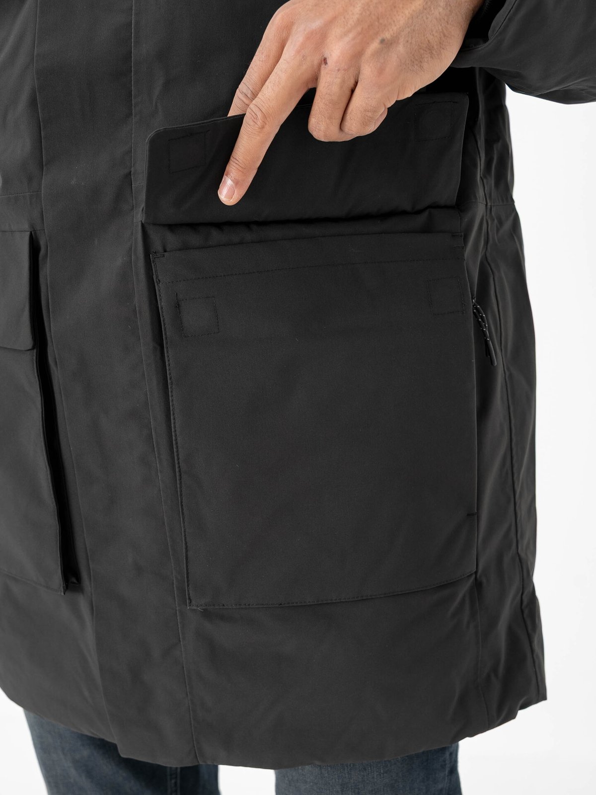 Jack and Jones Moon Parka Black