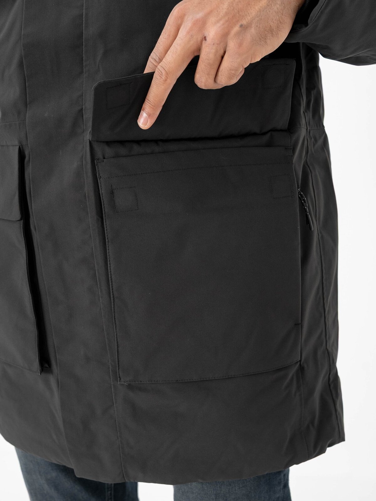 Jack and Jones Moon Parka Black