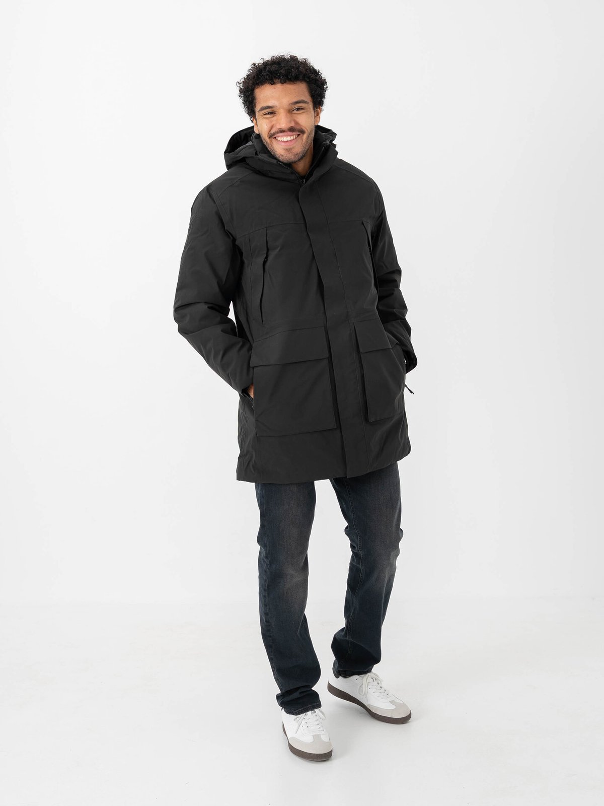 Jack and Jones Moon Parka Black