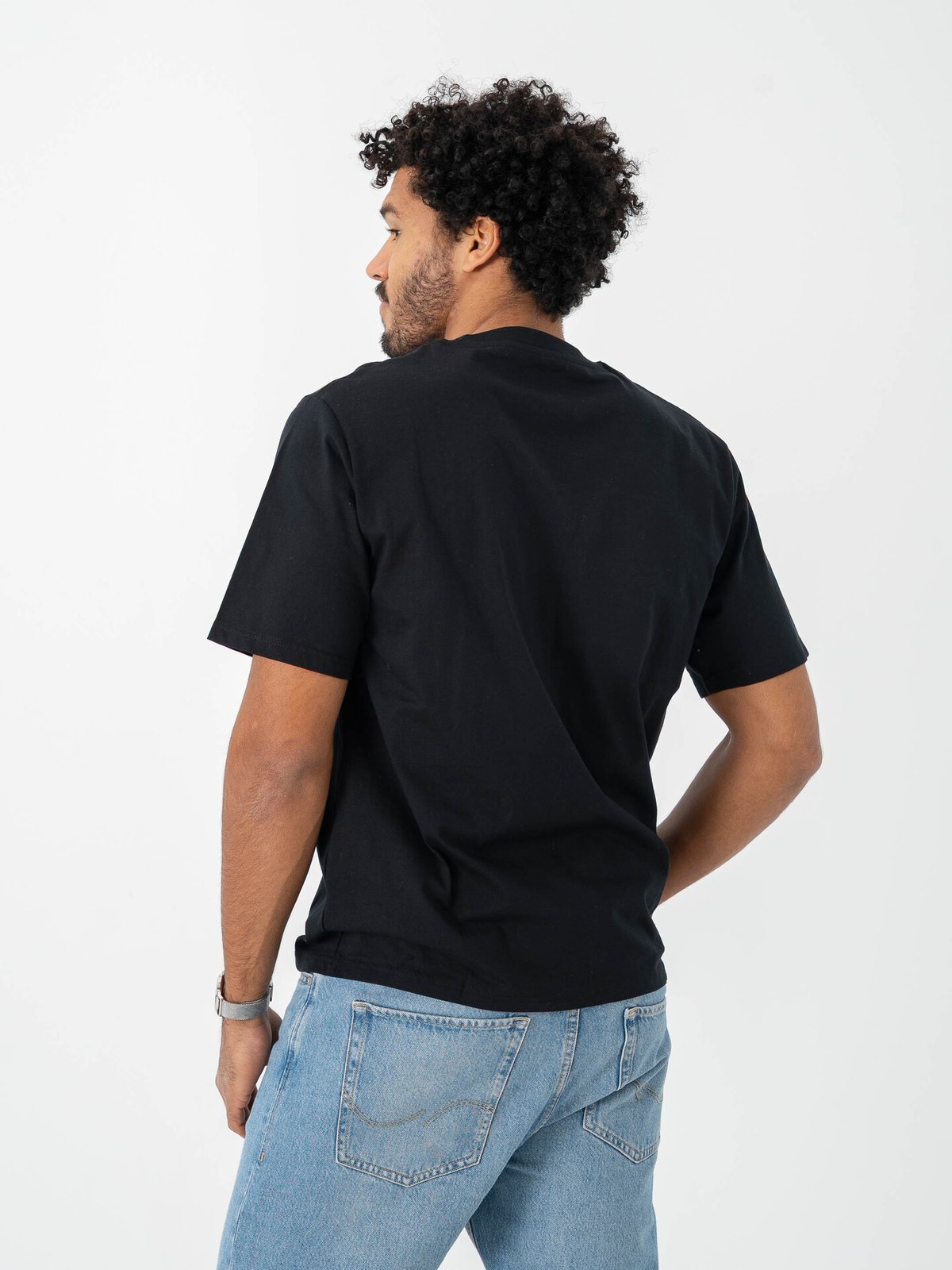 Jack and Jones Nirvana Short Sleeve Tee Black