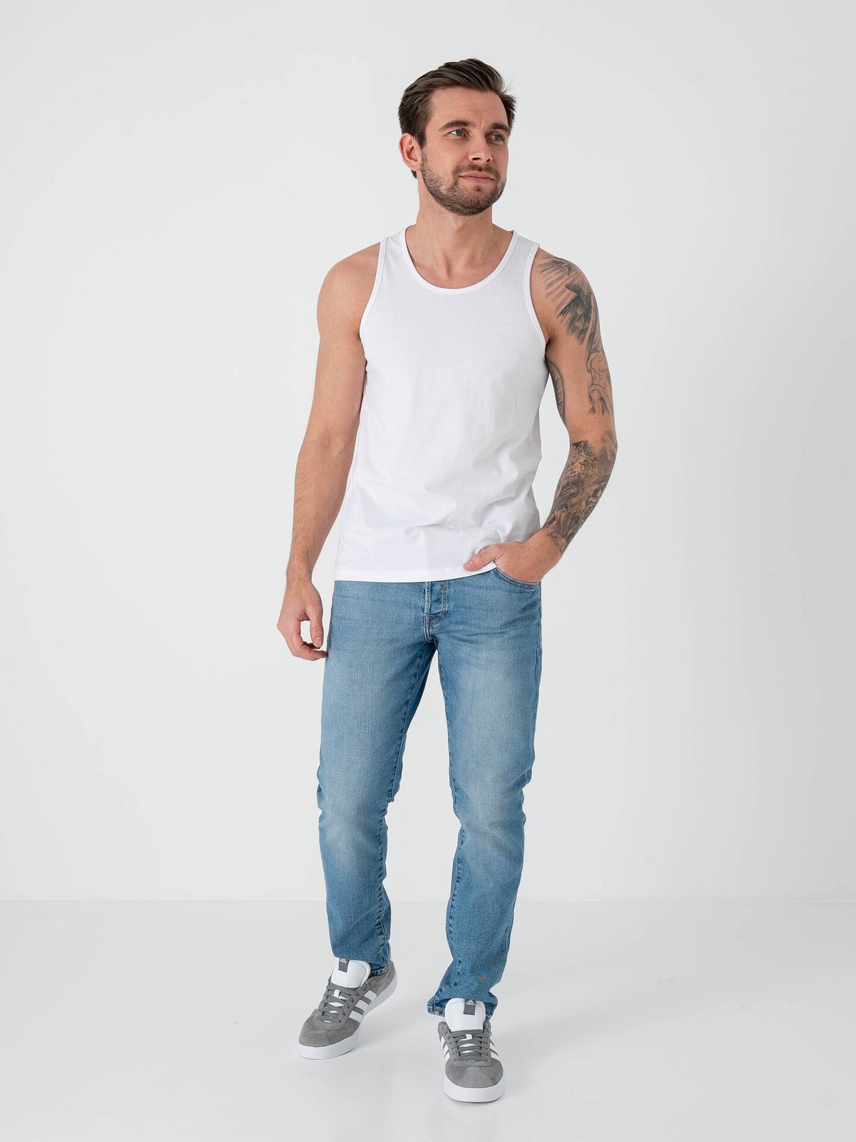 Jack and Jones Organic Basic TankTop Bright White
