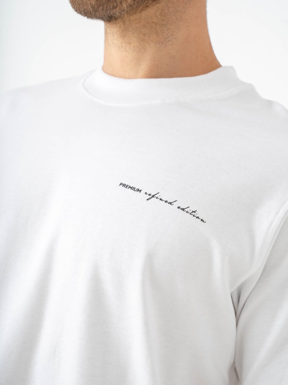 Jack & Jones Owen Short Sleeve Branding Tee Bright White