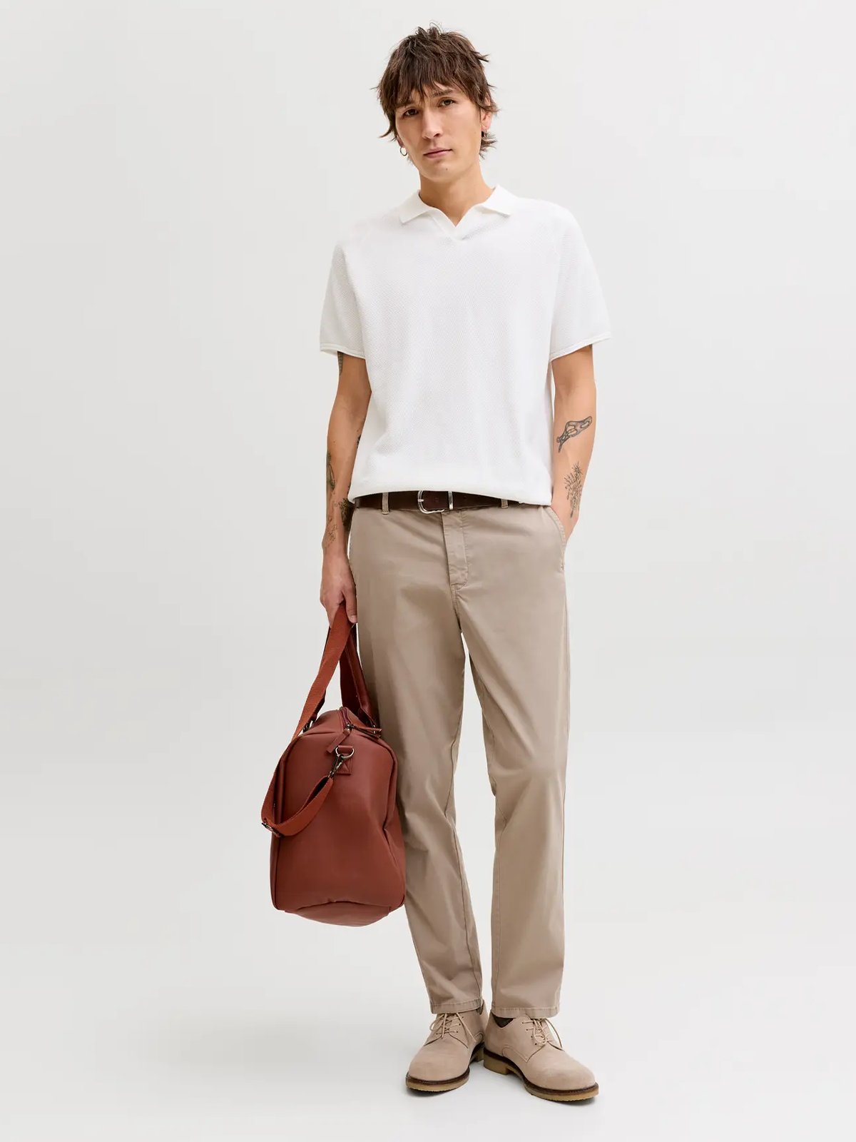 Jack and Jones Ollie Vance Chino Lemon Pepper