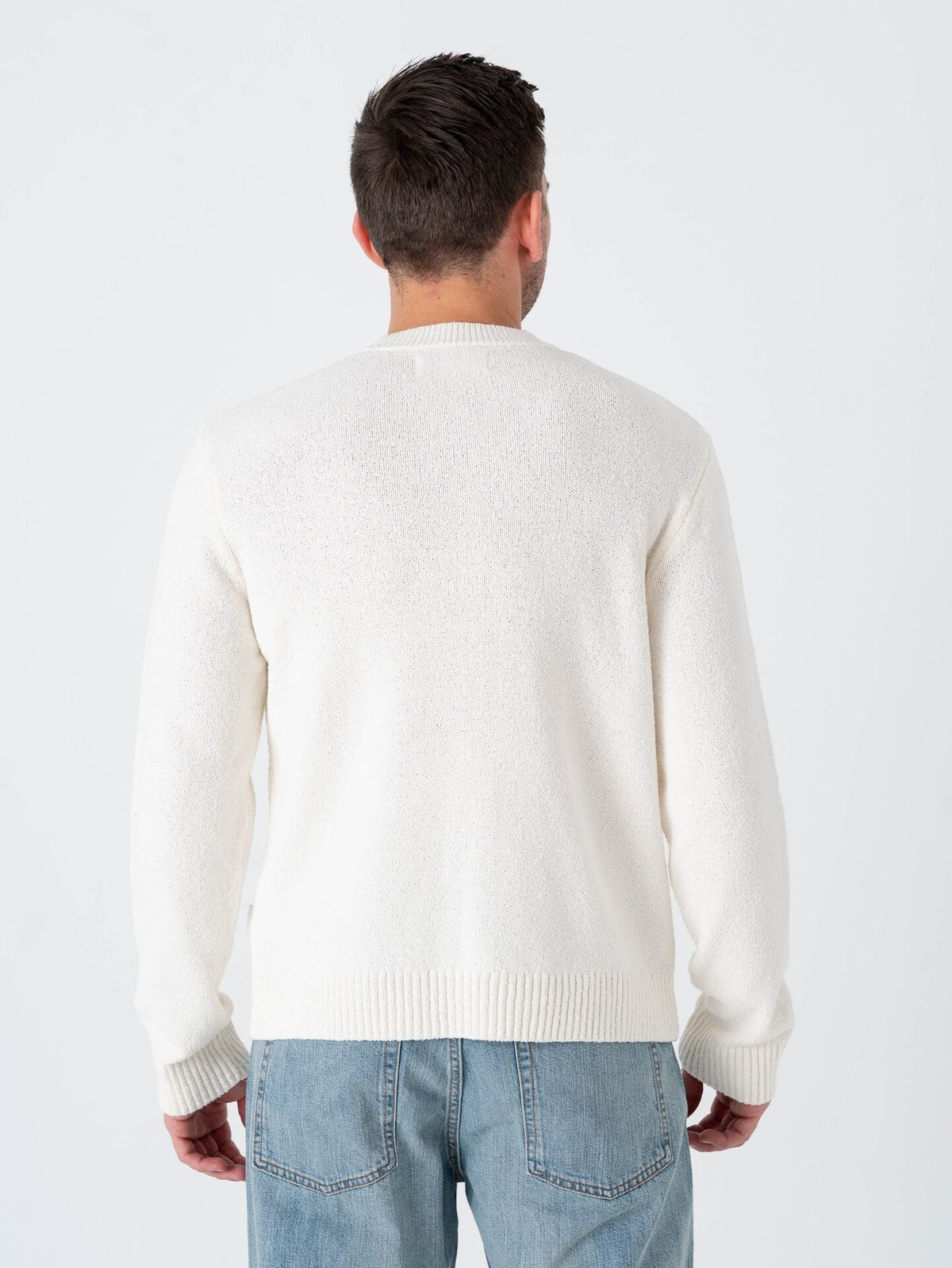 Jack and Jones Catskills Knit Crew Neck Sea Salt
