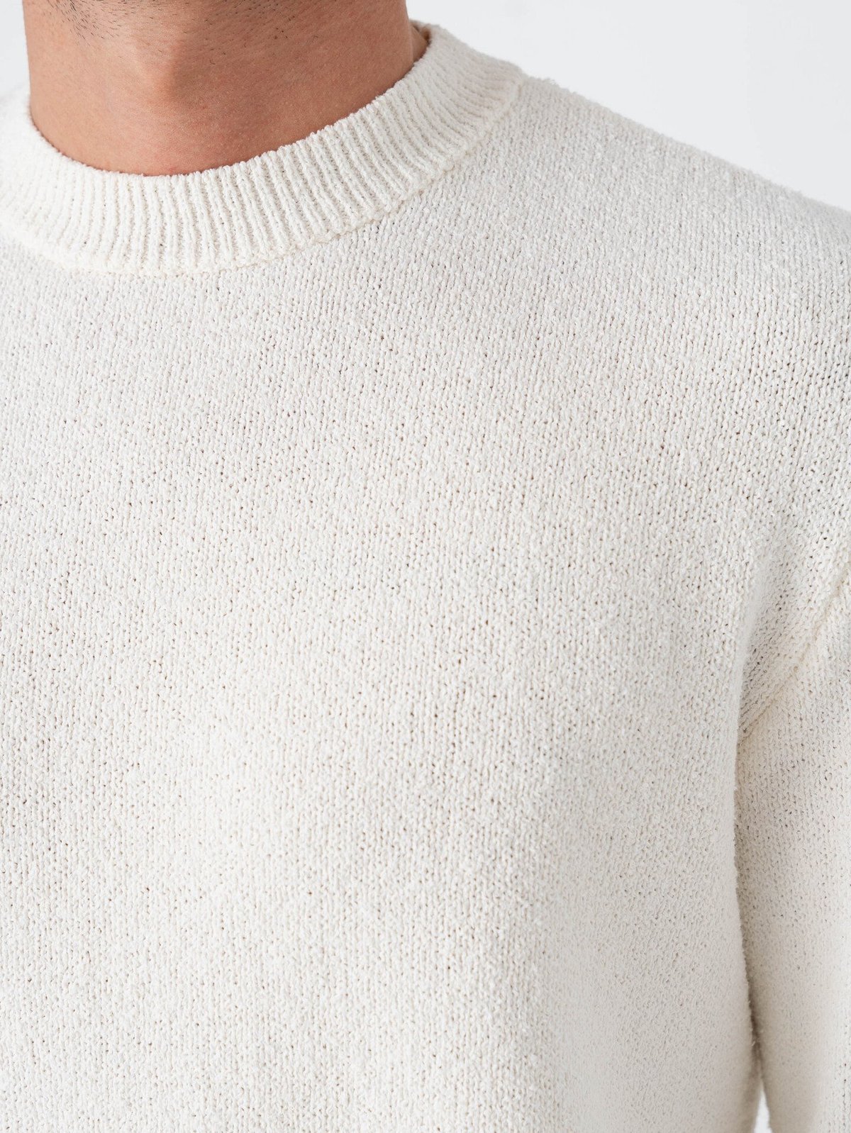 Jack and Jones Catskills Knit Crew Neck Sea Salt
