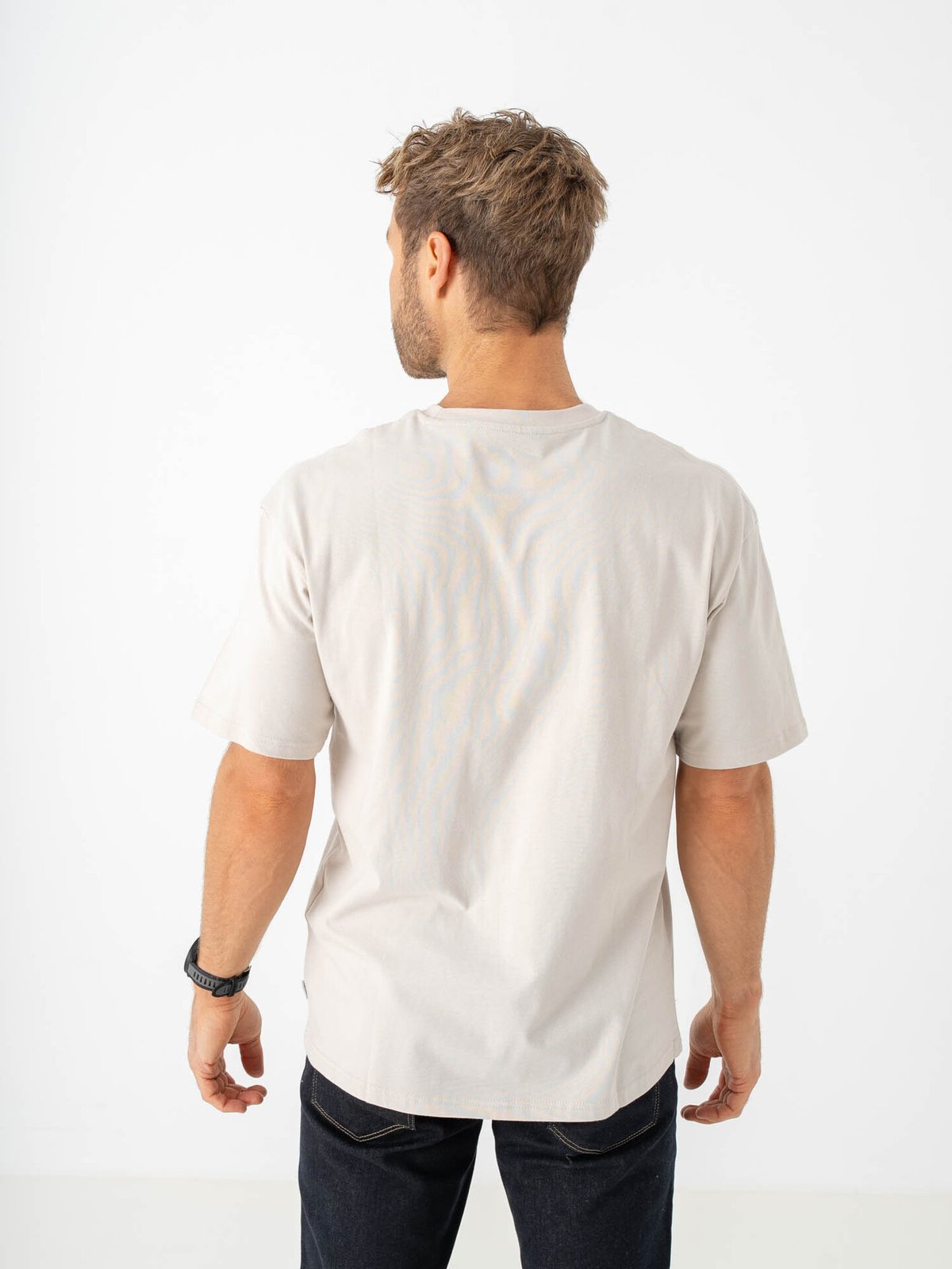 Jack & Jones Organic Relaxed Tee Short Sleeve O-Neck Moonbeam